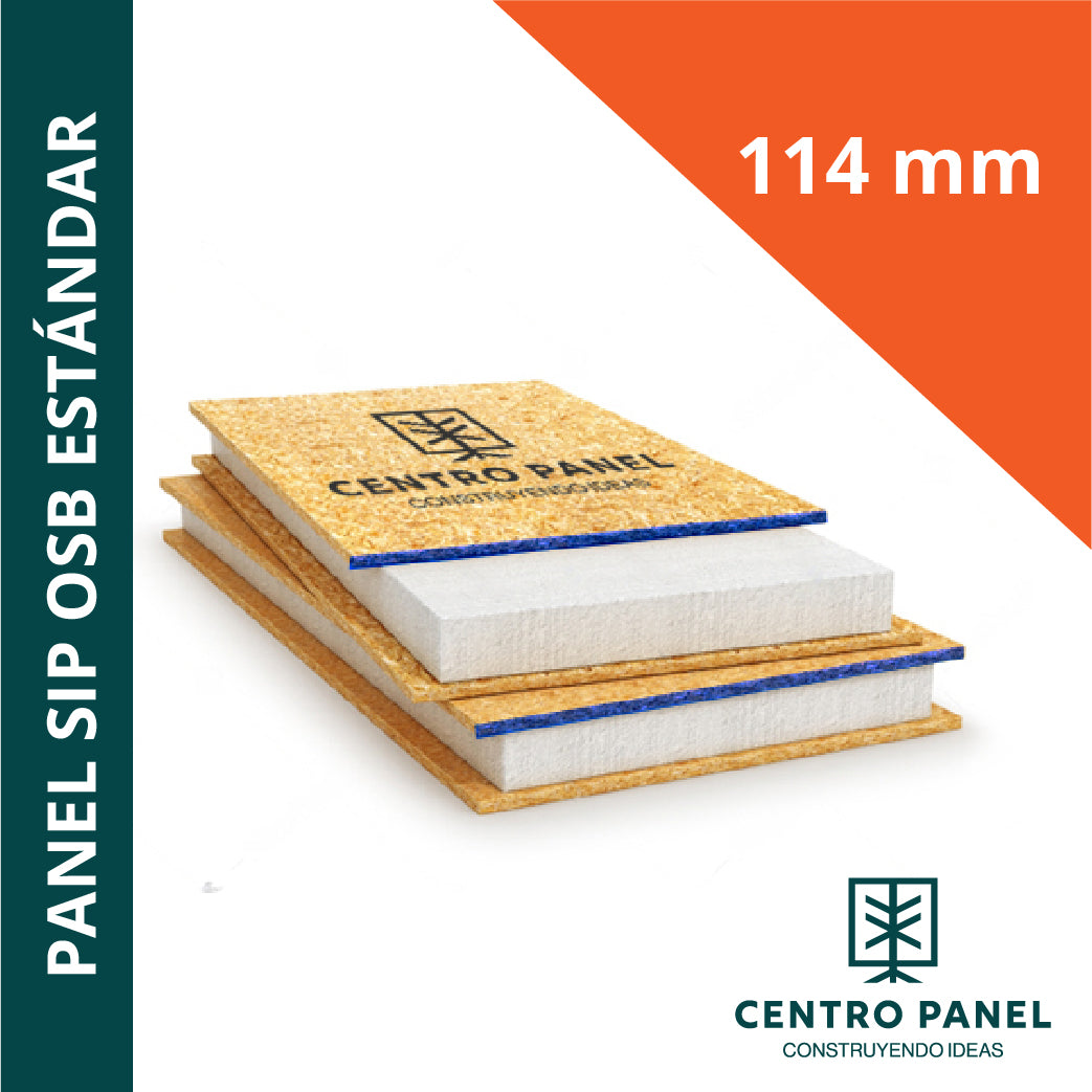 Panel SIP OSB estándar 114 mm