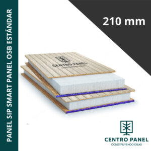 Panel SIP SMART PANEL OSB estándar 210 mm