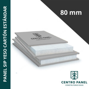 Panel SIP CENTROPOL estándar 80 mm