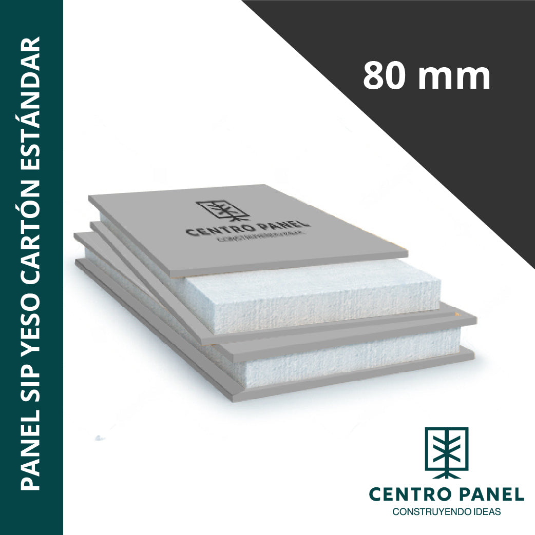 Panel SIP CENTROPOL estándar 80 mm